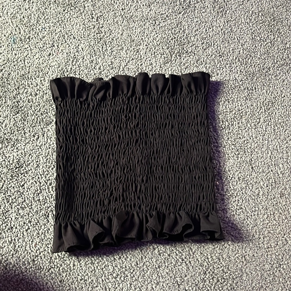Black tube top
